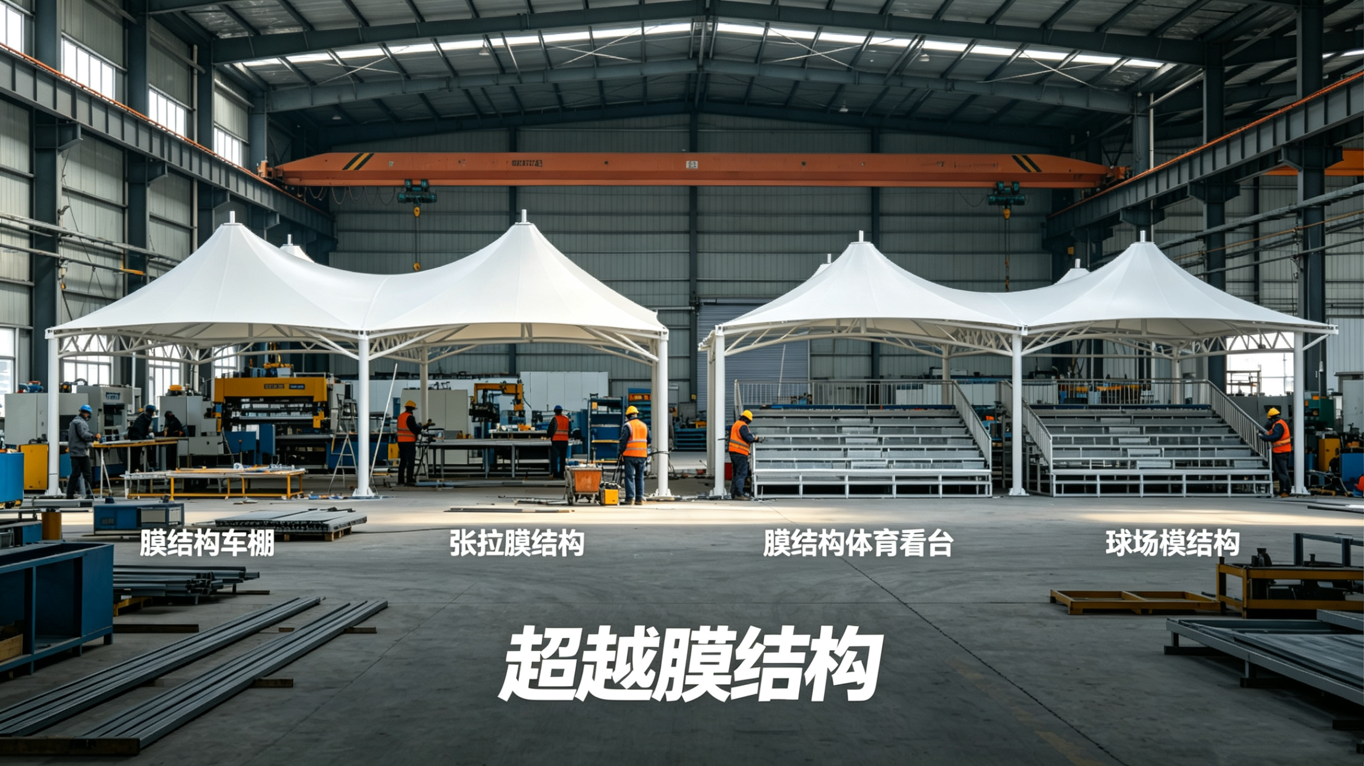 开封市膜结构工程污水池加盖 - 方案